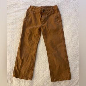 Boys Carhartt Tan Workwear Pants